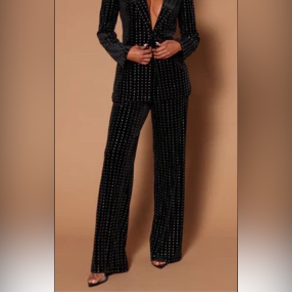 Fashion Nova Rhinestone pants